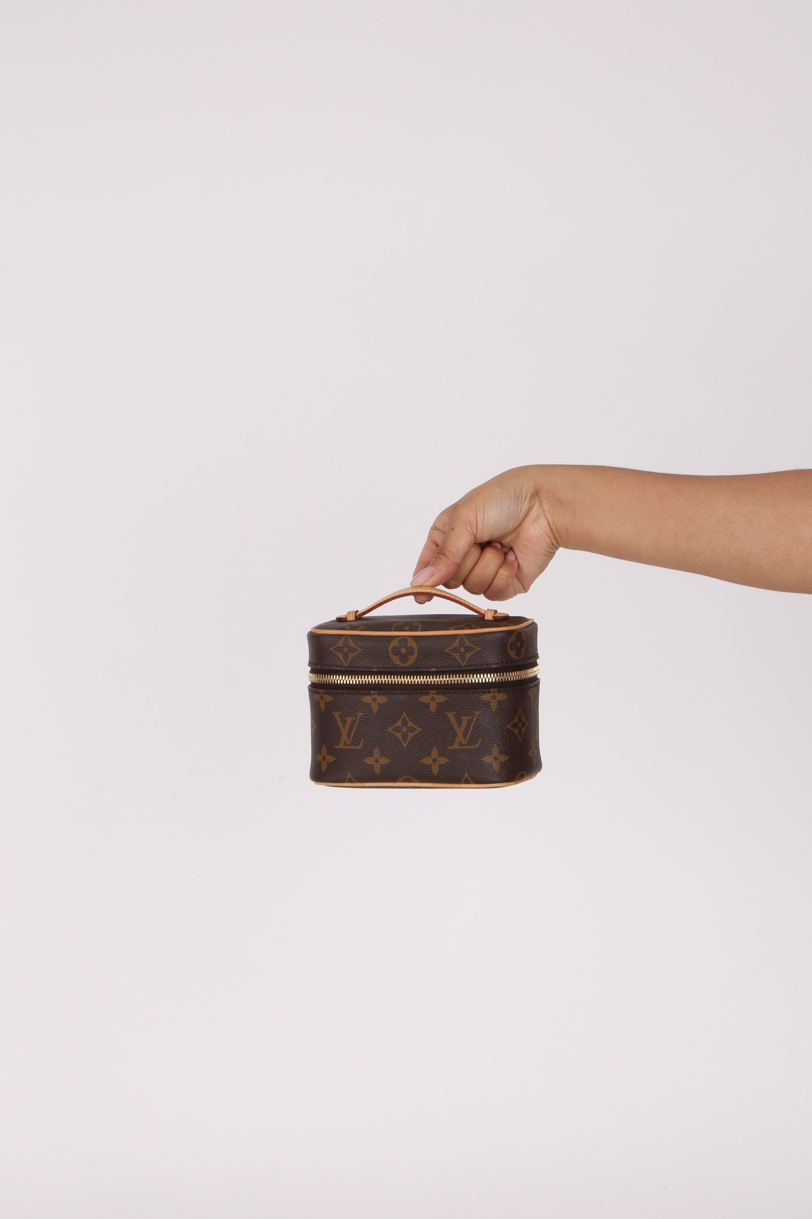 Louis Vuitton Monogram Nice Nano Vanity Case