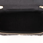 Chanel Vanity Case Black Crochet and Lambskin CGHW