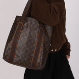 Louis Vuitton Monogram Cabas Beaubourg Tote 2008
