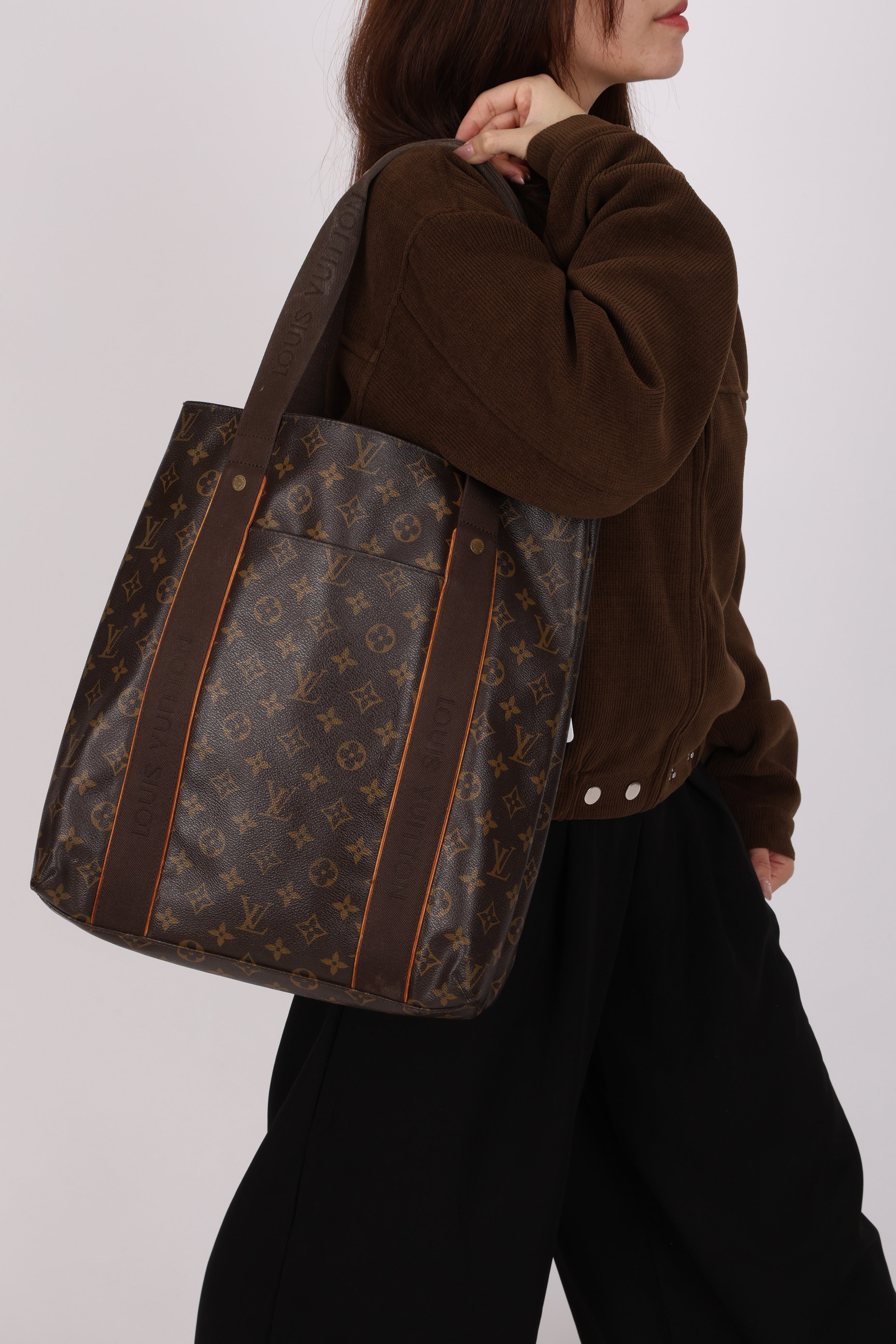 Louis Vuitton Monogram Cabas Beaubourg Tote 2008