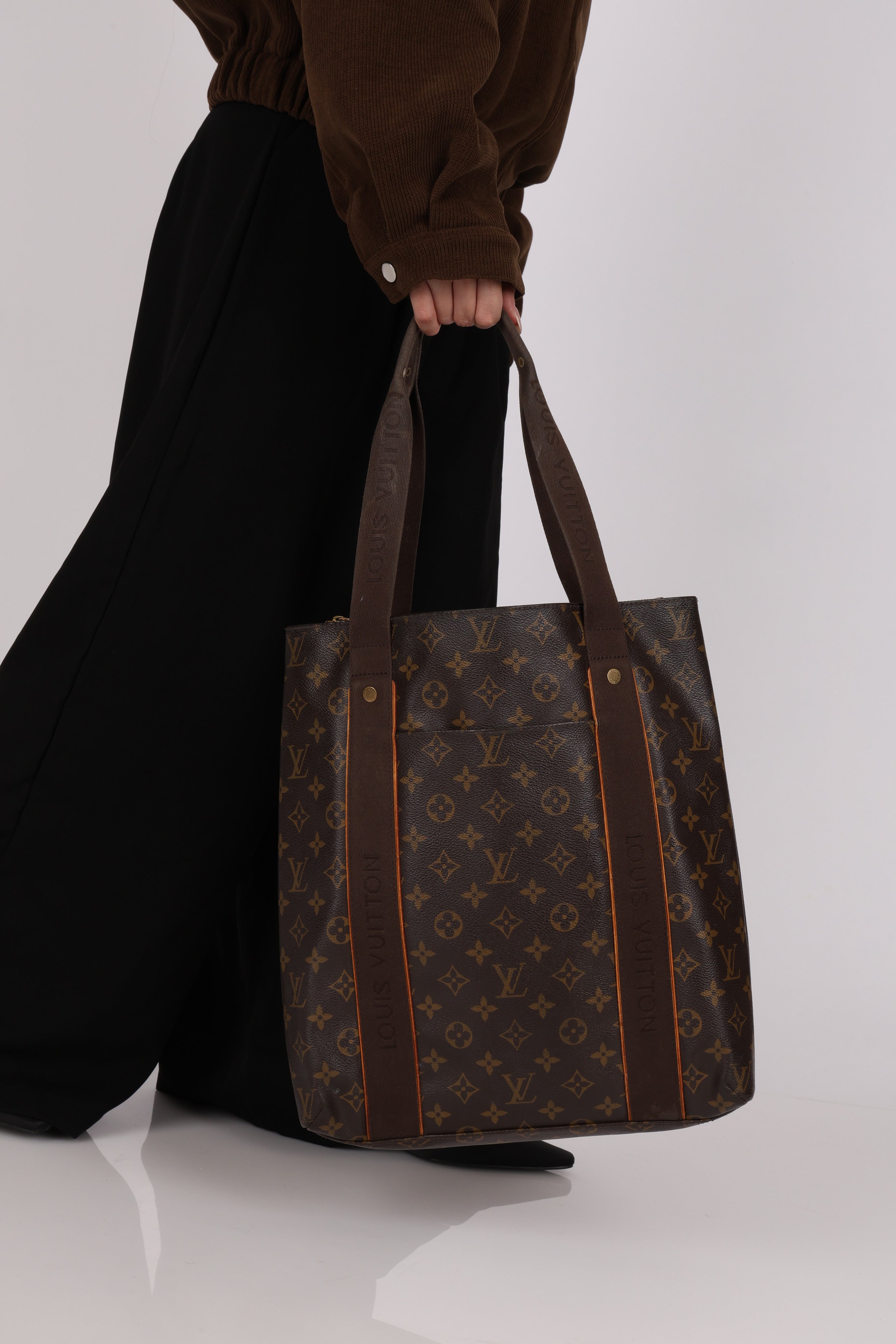 Louis Vuitton Monogram Cabas Beaubourg Tote 2008
