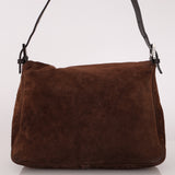 Fendi Mamma Forever Baguette Brown Suede