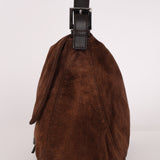 Fendi Mamma Forever Baguette Brown Suede