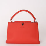 Louis Vuitton Taurillon Capucines MM Rubis