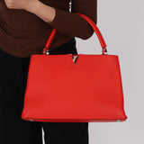 Louis Vuitton Taurillon Capucines MM