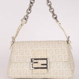 Fendi Zucchino Mini Mamma Baguette Coated Canvas (NEEDS MORE PICS)