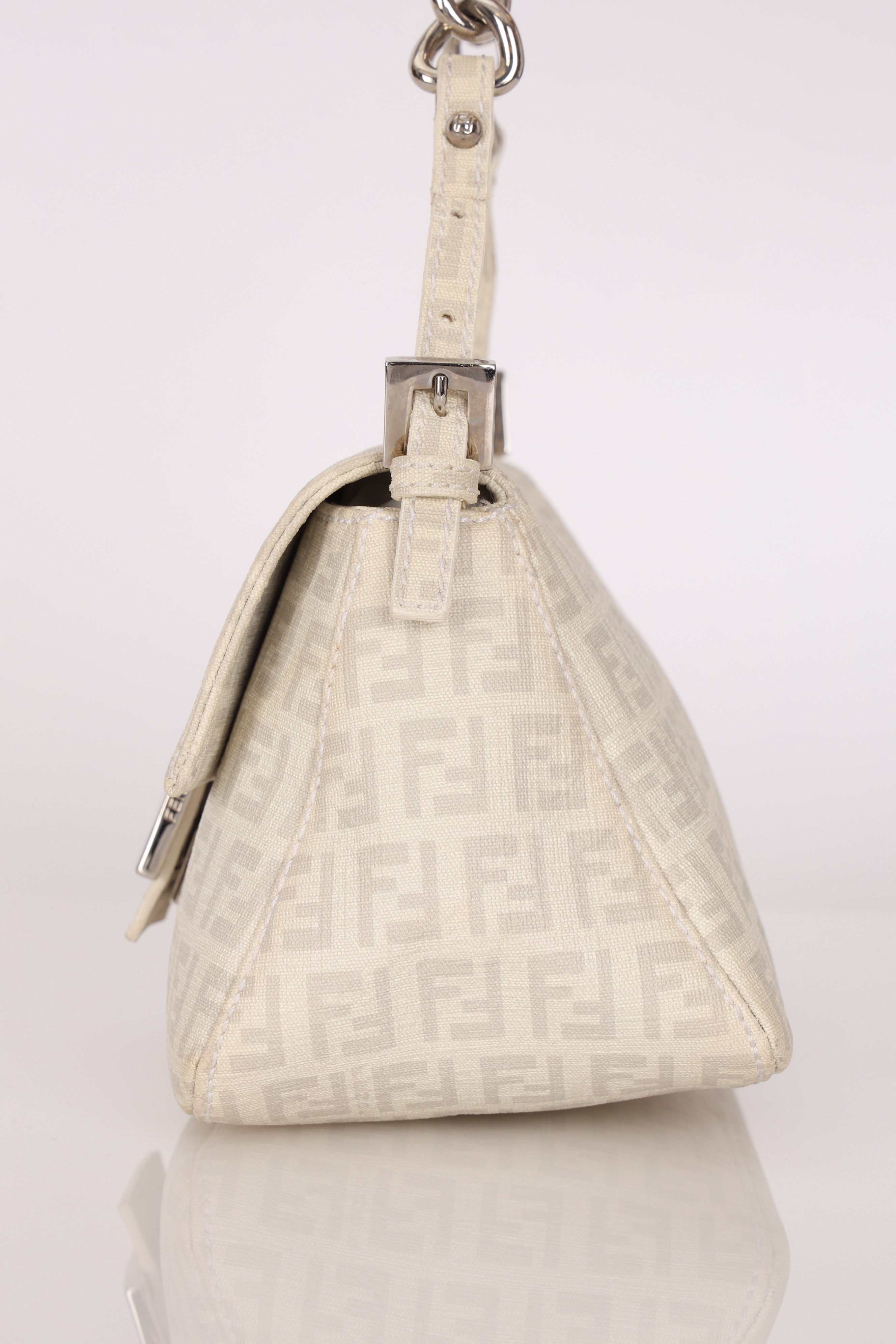 Fendi Zucchino Mini Mamma Baguette Coated Canvas (NEEDS MORE PICS)