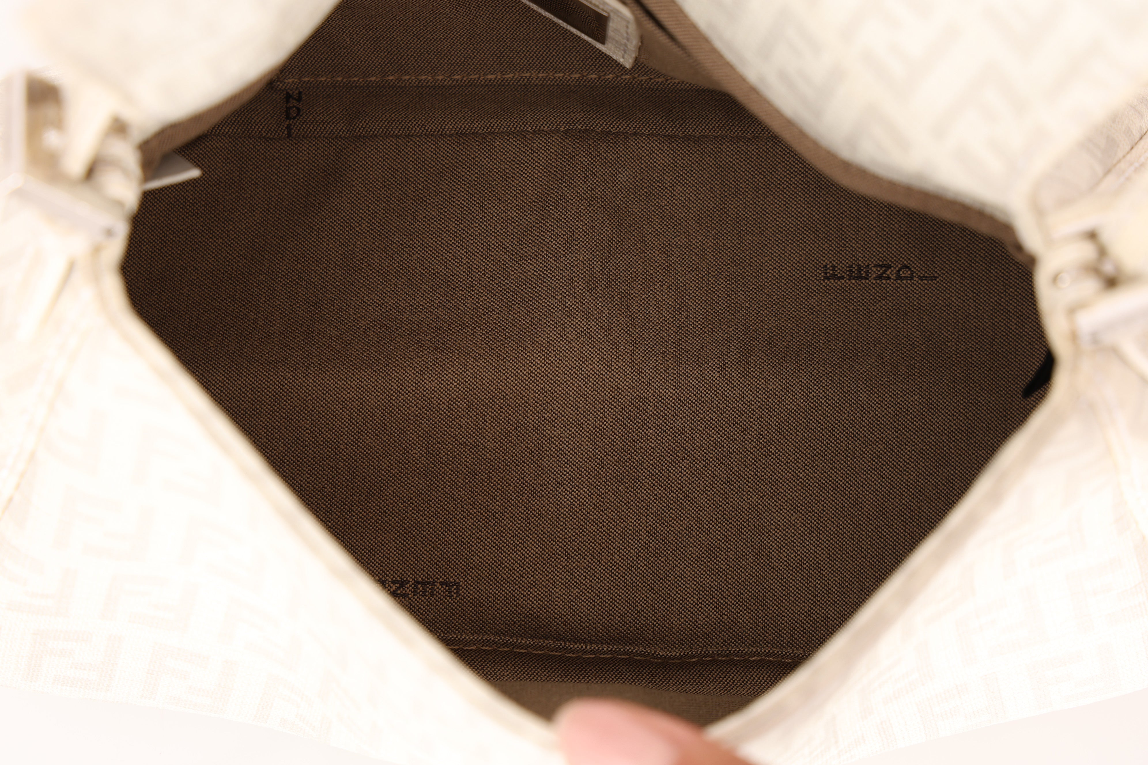 Fendi Zucchino Mini Mamma Baguette Coated Canvas (NEEDS MORE PICS)