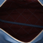 Chanel Deauville Bowling Bag Blue Caviar SHW