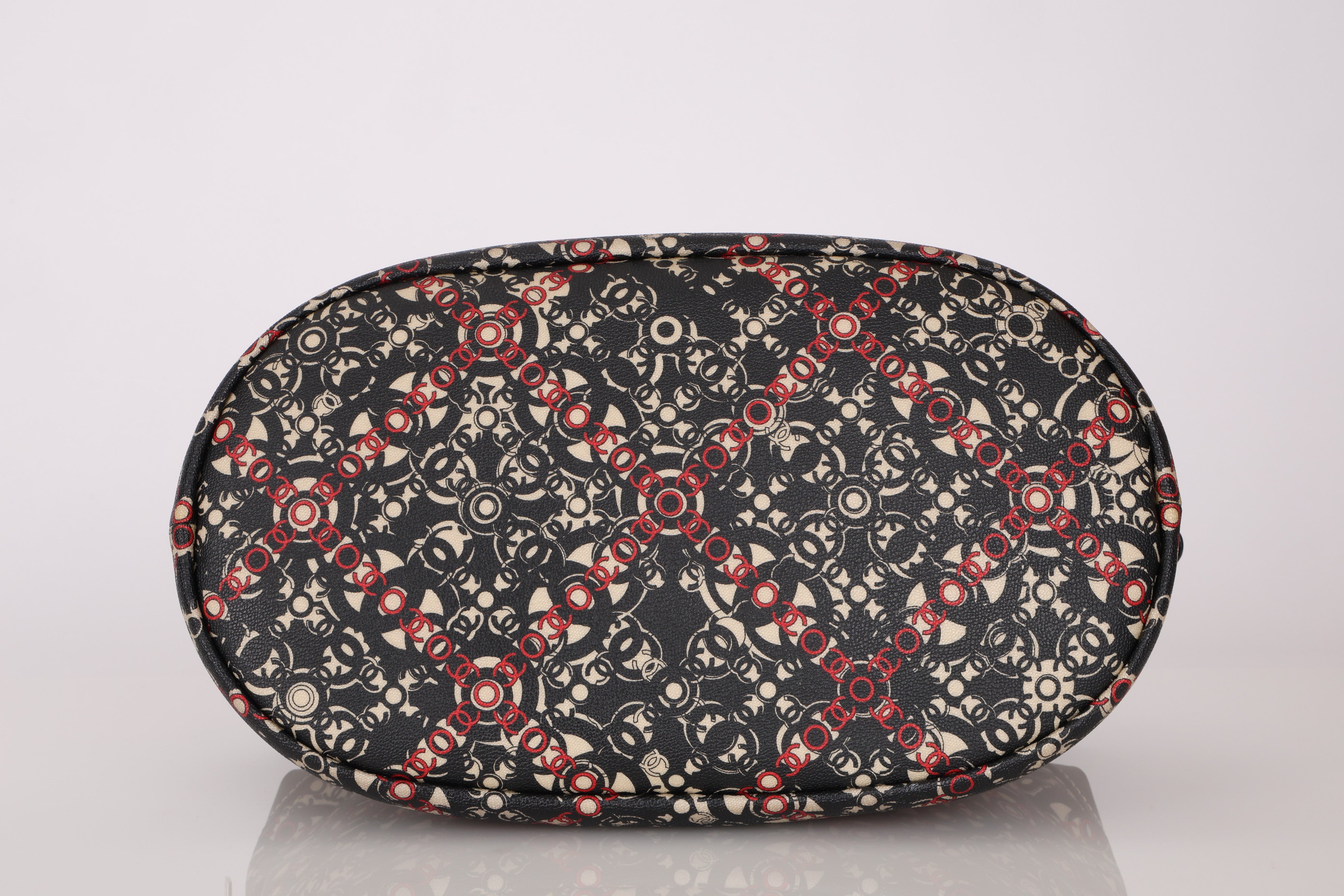 Chanel Optic Coco Bowler Bag Caviar SHW