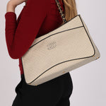 Chanel 72 Series Large Quilted Knit Tote AGHW