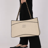 Chanel 72 Series Large Quilted Knit Tote AGHW