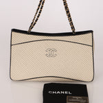 Chanel 72 Series Large Quilted Knit Tote AGHW