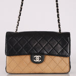 Chanel Medium Single Flap Bicolor Lambskin BSHW