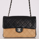 Chanel Medium Single Flap Bicolor Lambskin BSHW