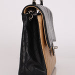Chanel Medium Single Flap Bicolor Lambskin BSHW