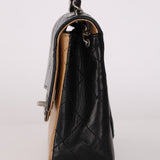 Chanel Medium Single Flap Bicolor Lambskin BSHW