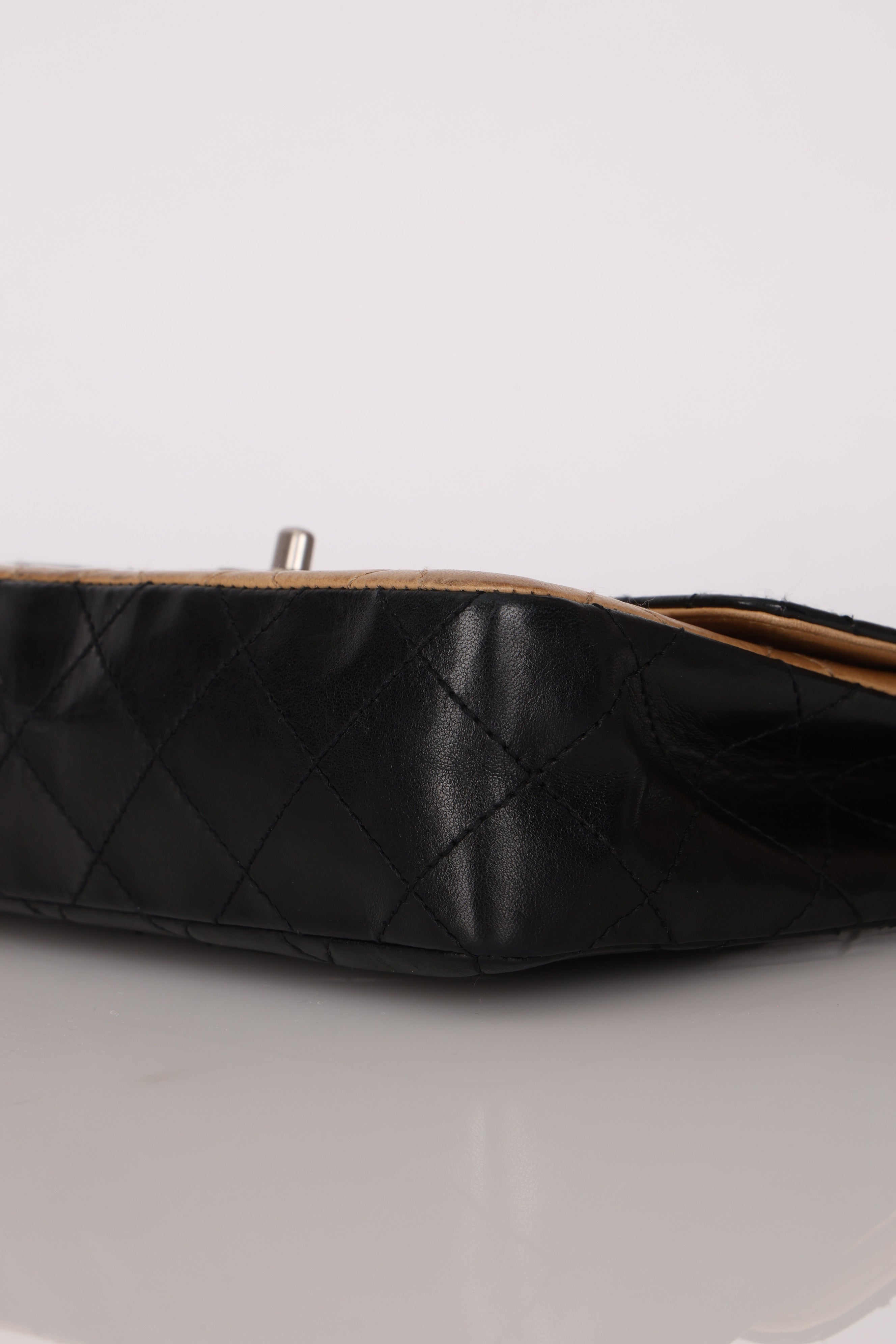 Chanel Medium Single Flap Bicolor Lambskin BSHW