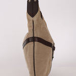 Gucci Interlocking G Reins Canvas Hobo