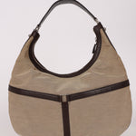 Gucci Interlocking G Reins Canvas Hobo