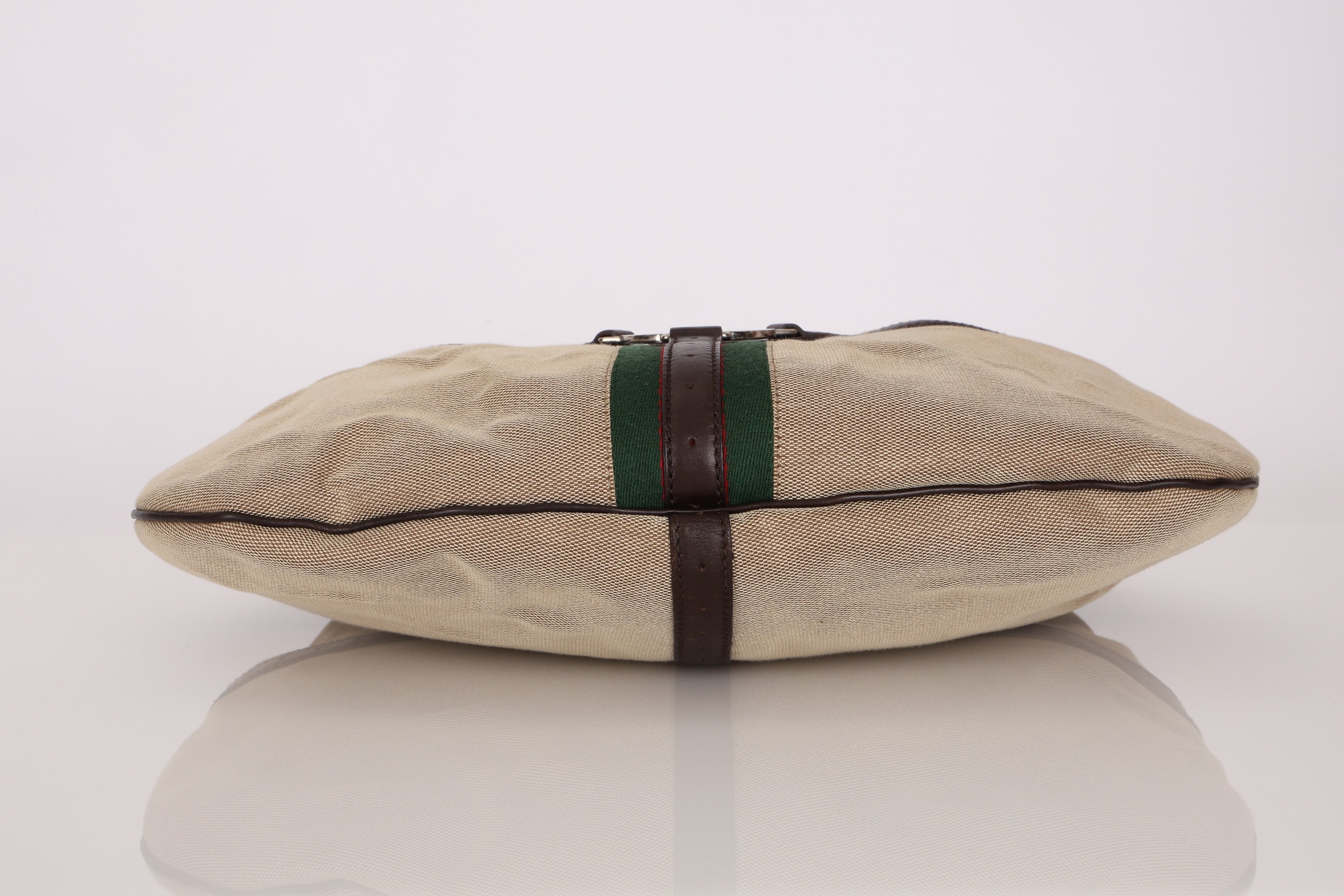 Gucci Interlocking G Reins Canvas Hobo