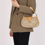 Fendi Zucca Mille Feuille Shoulder Bag