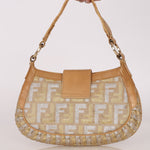 Fendi Zucca Mille Feuille Shoulder Bag