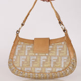 Fendi Zucca Mille Feuille Shoulder Bag