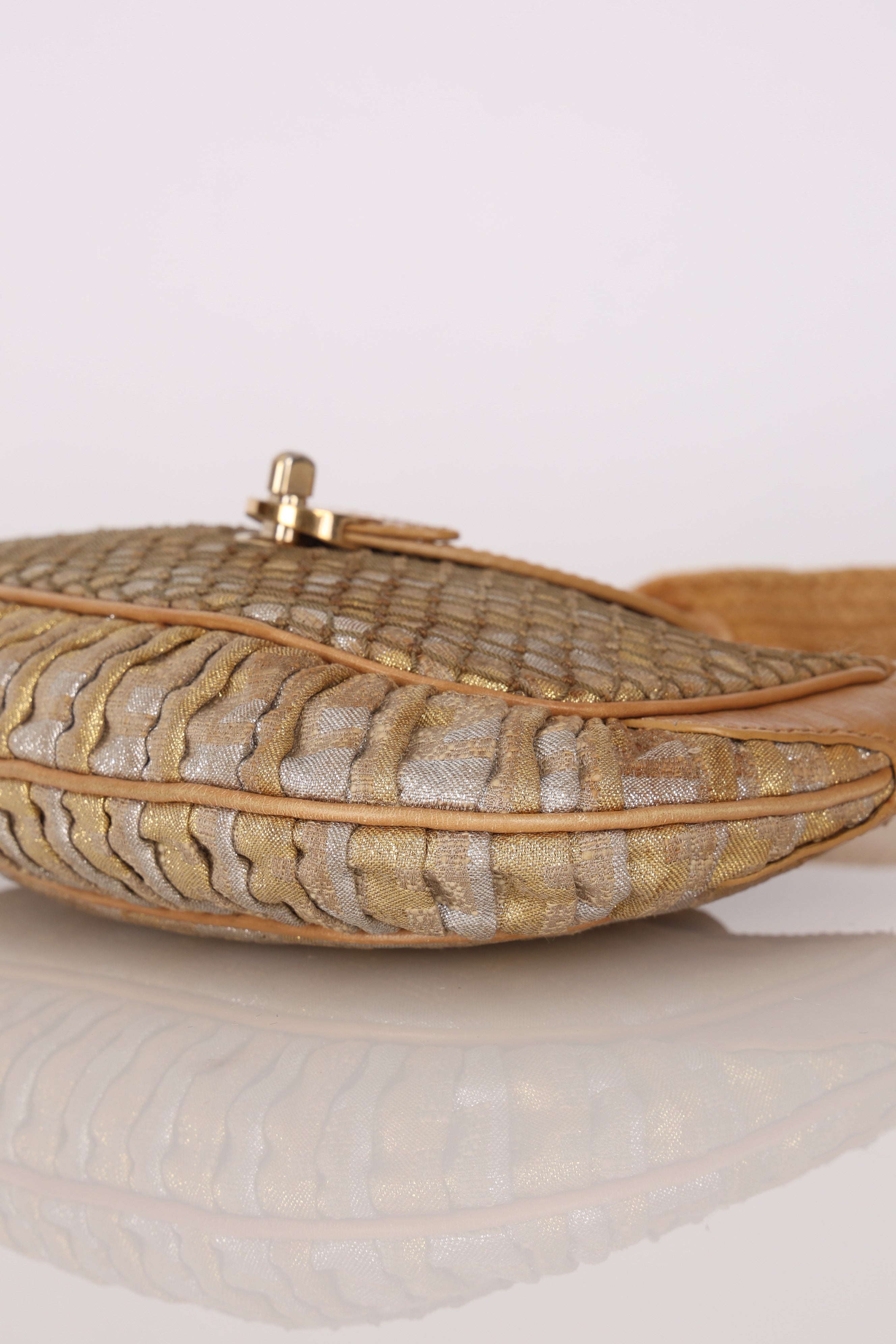 Fendi Zucca Mille Feuille Shoulder Bag