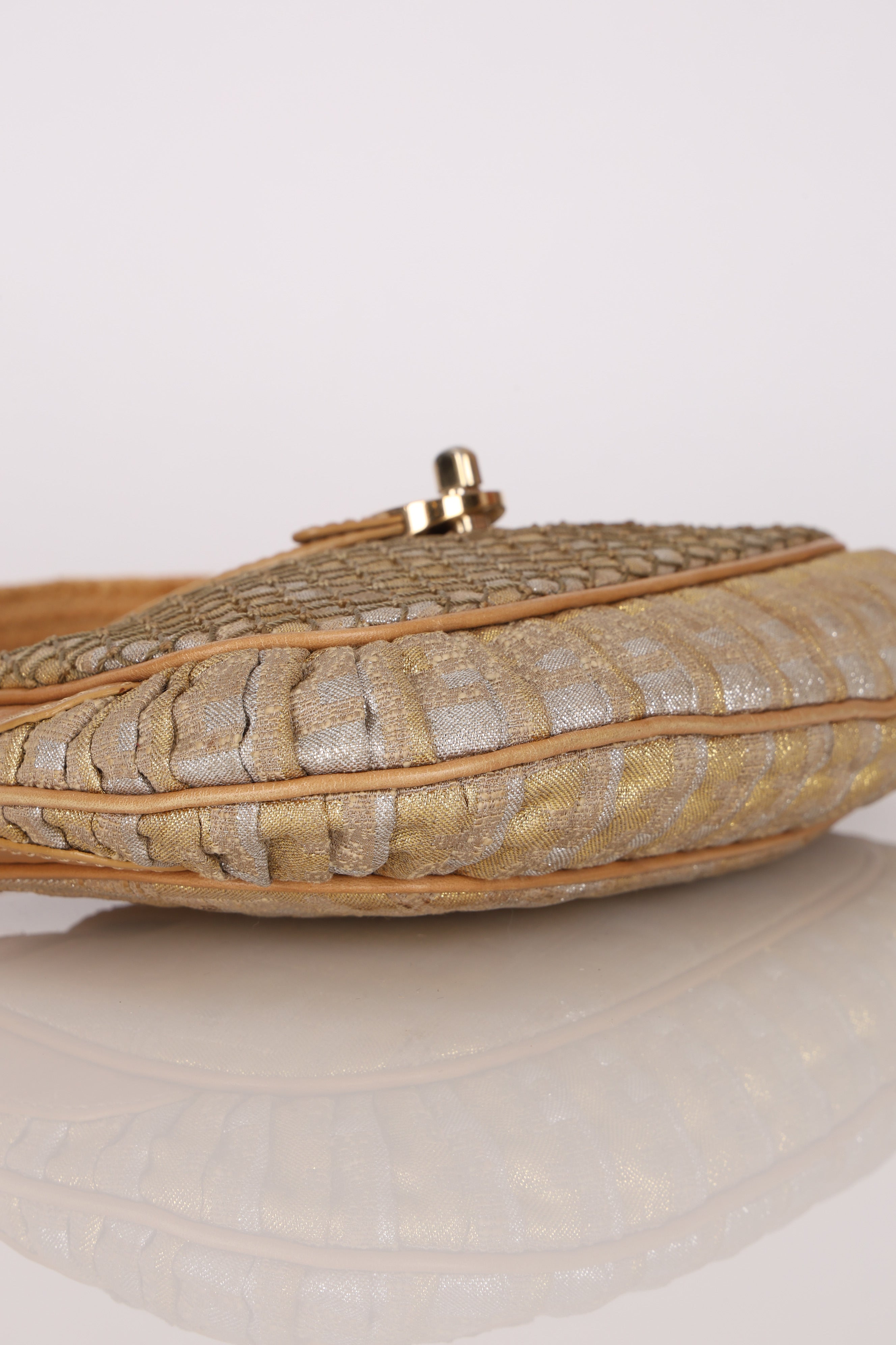 Fendi Zucca Mille Feuille Shoulder Bag