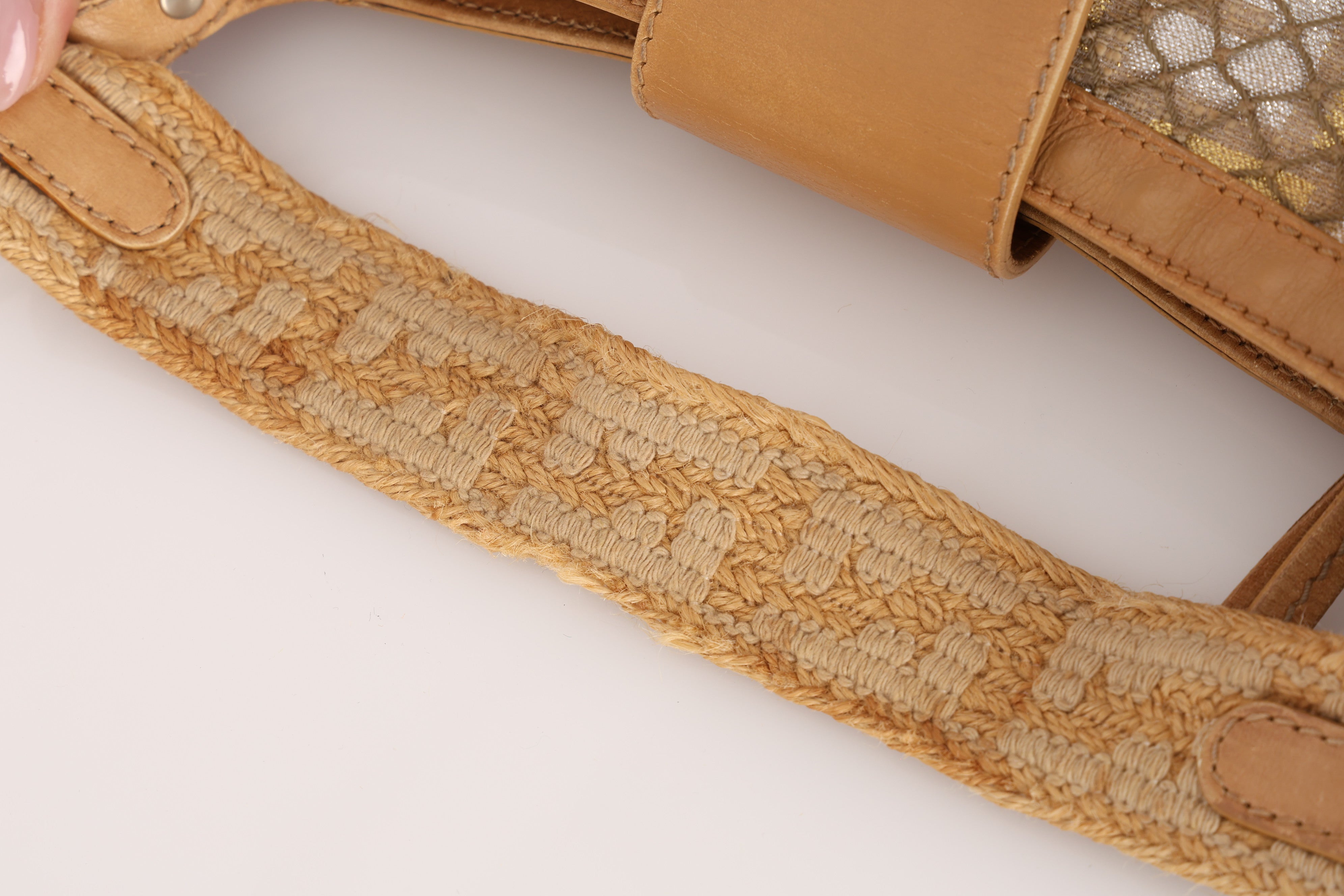 Fendi Zucca Mille Feuille Shoulder Bag