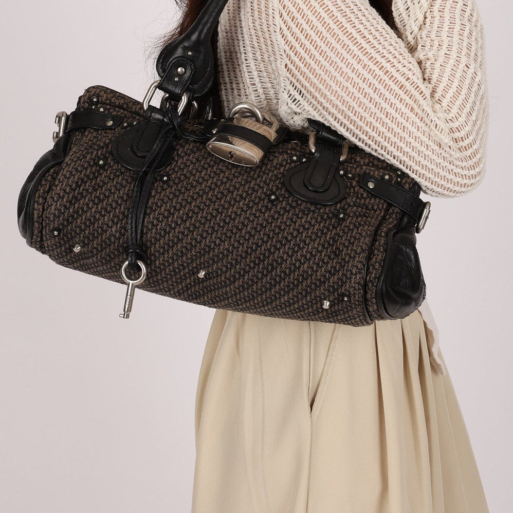 Chloe Medium Tweed Paddington Bag