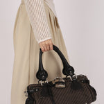 Chloe Medium Tweed Paddington Bag