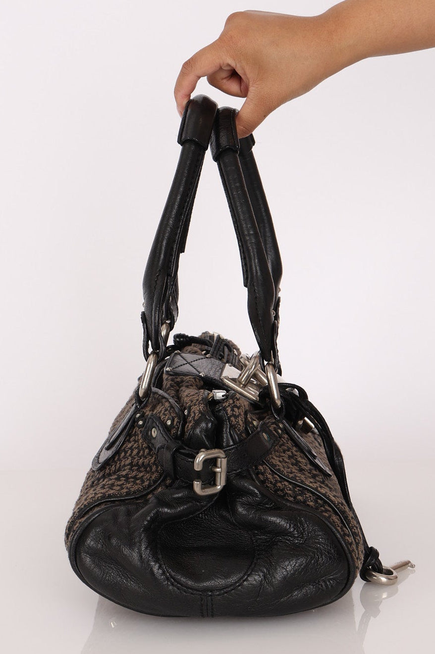 Chloe Medium Tweed Paddington Bag