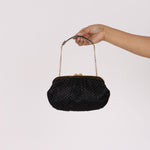 Louis Vuitton Aumoniere Satin Clutch on Chain