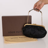 Louis Vuitton Aumoniere Satin Clutch on Chain