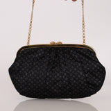 Louis Vuitton Aumoniere Satin Clutch on Chain