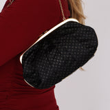 Louis Vuitton Aumoniere Satin Clutch on Chain