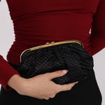 Louis Vuitton Aumoniere Satin Clutch on Chain