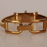 Gucci Monogram Shell Pearl Gold Watch