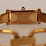 Gucci Monogram Shell Pearl Gold Watch