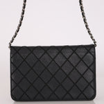 Rare Chanel Wild Stitch Wallet on Chain Black Caviar 2014 SHW (DONE)