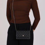 Chanel Stitched Wallet on Chain SHW