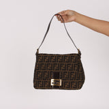 Fendi Zucca Mamma Baguette GHW