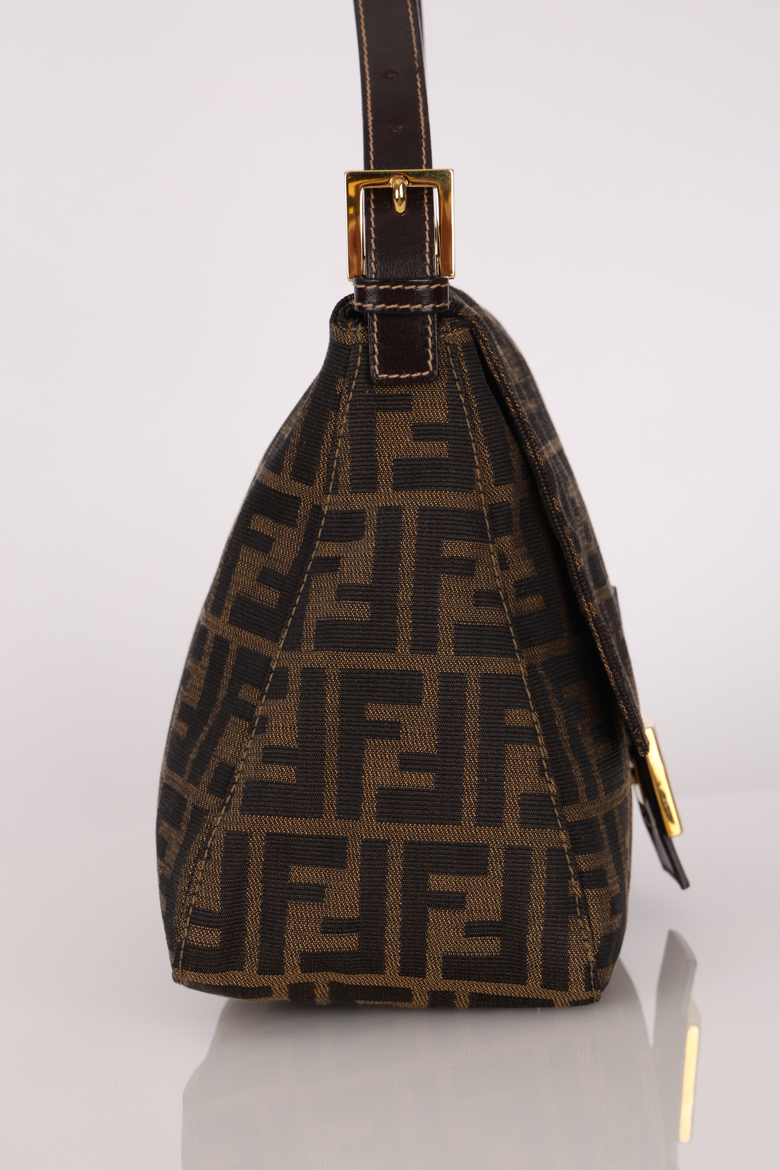 Fendi Zucca Mamma Baguette GHW