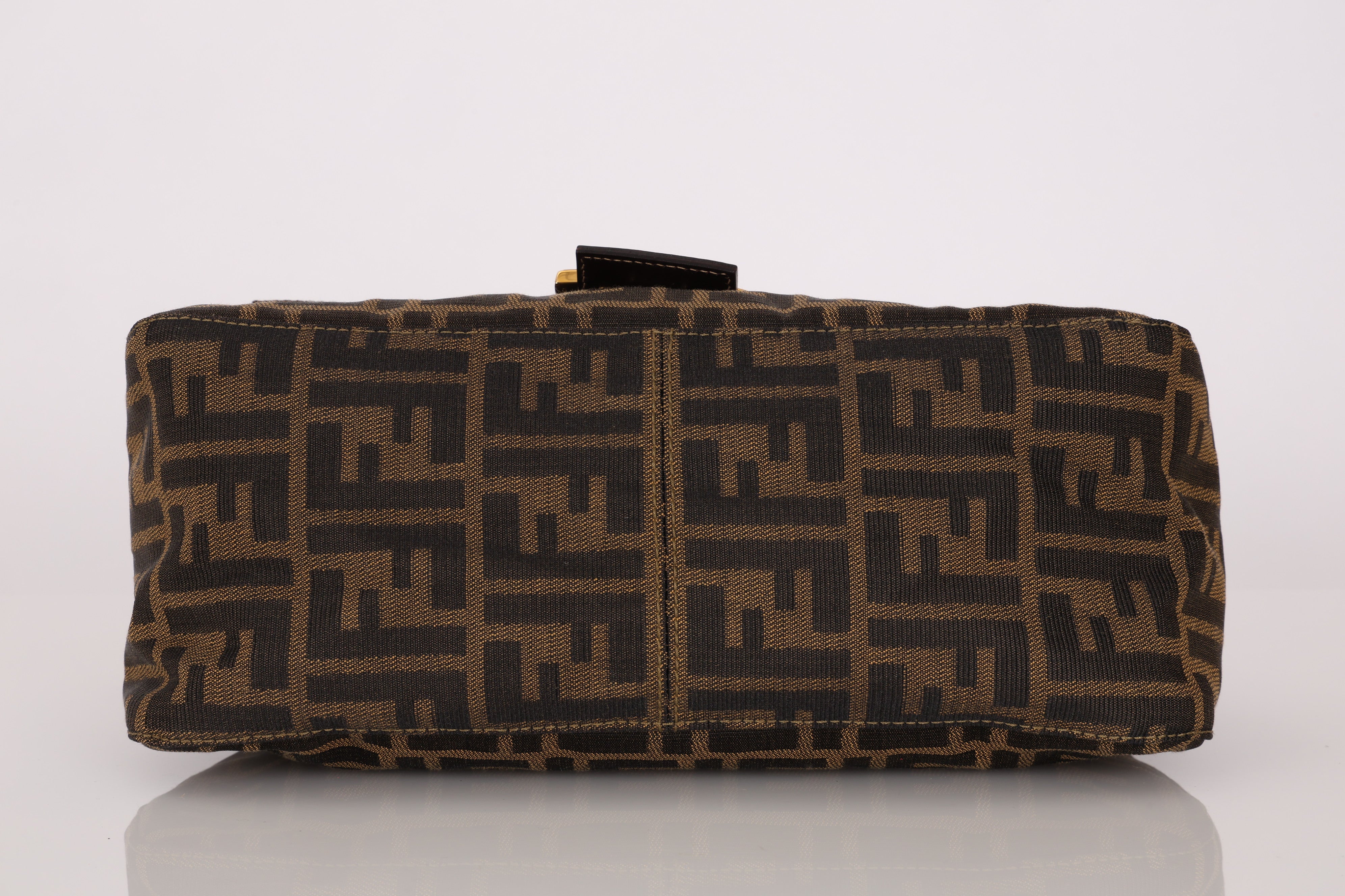 Fendi Zucca Mamma Baguette GHW