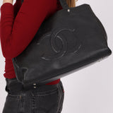 Chanel Ultimate Executive Tote Black Caviar SHW