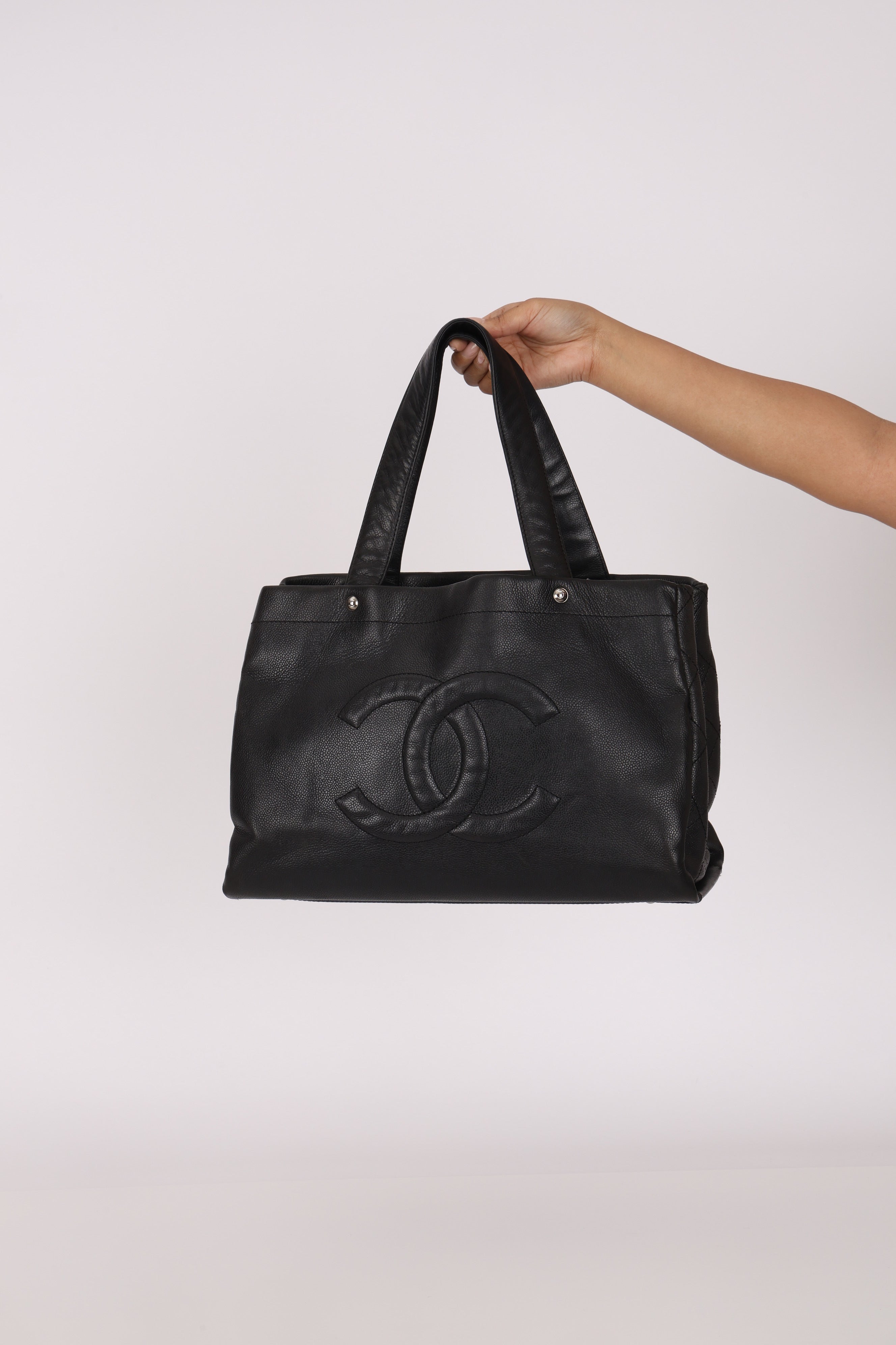 Chanel Ultimate Executive Tote Black Caviar SHW