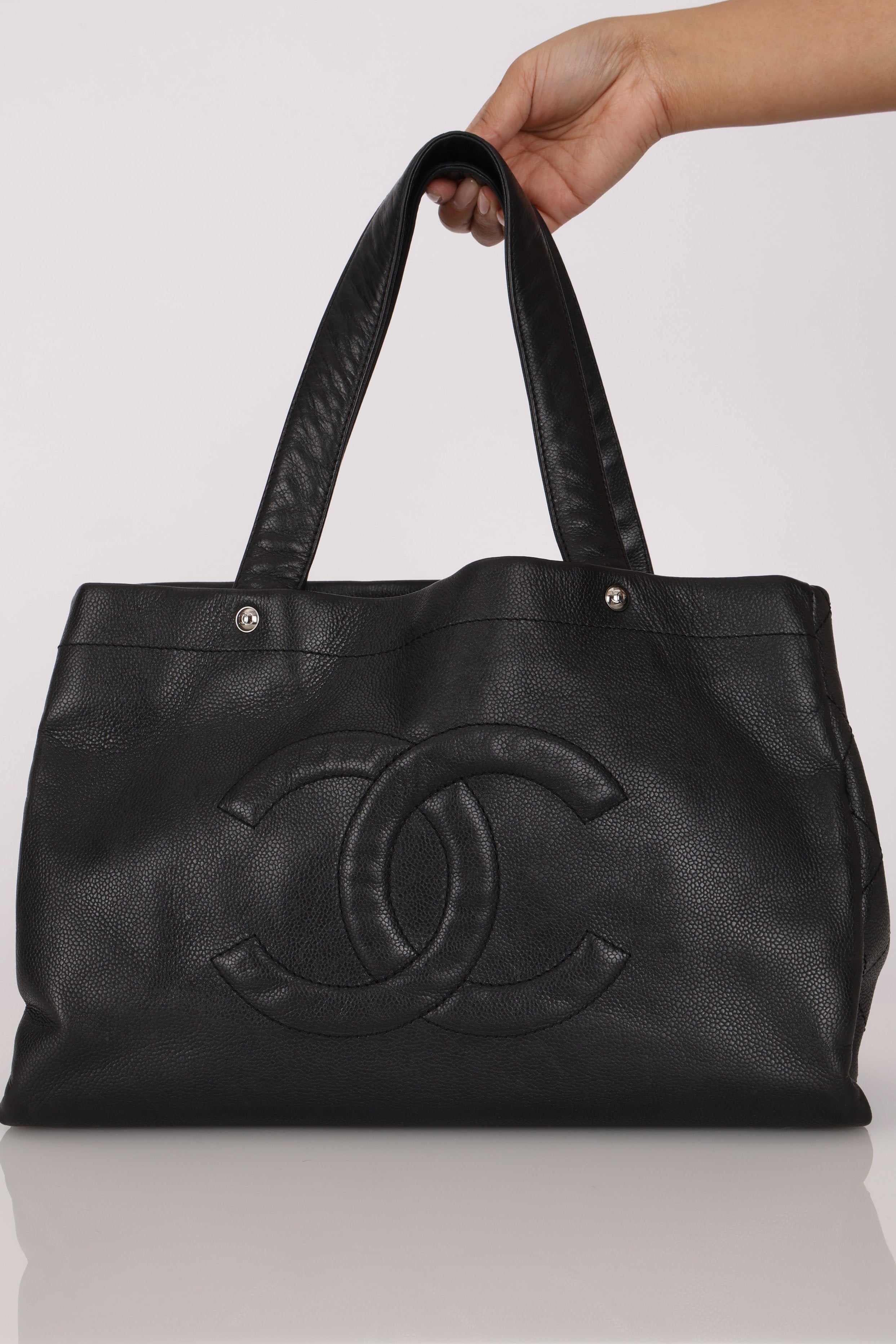 Chanel Ultimate Executive Tote Black Caviar SHW