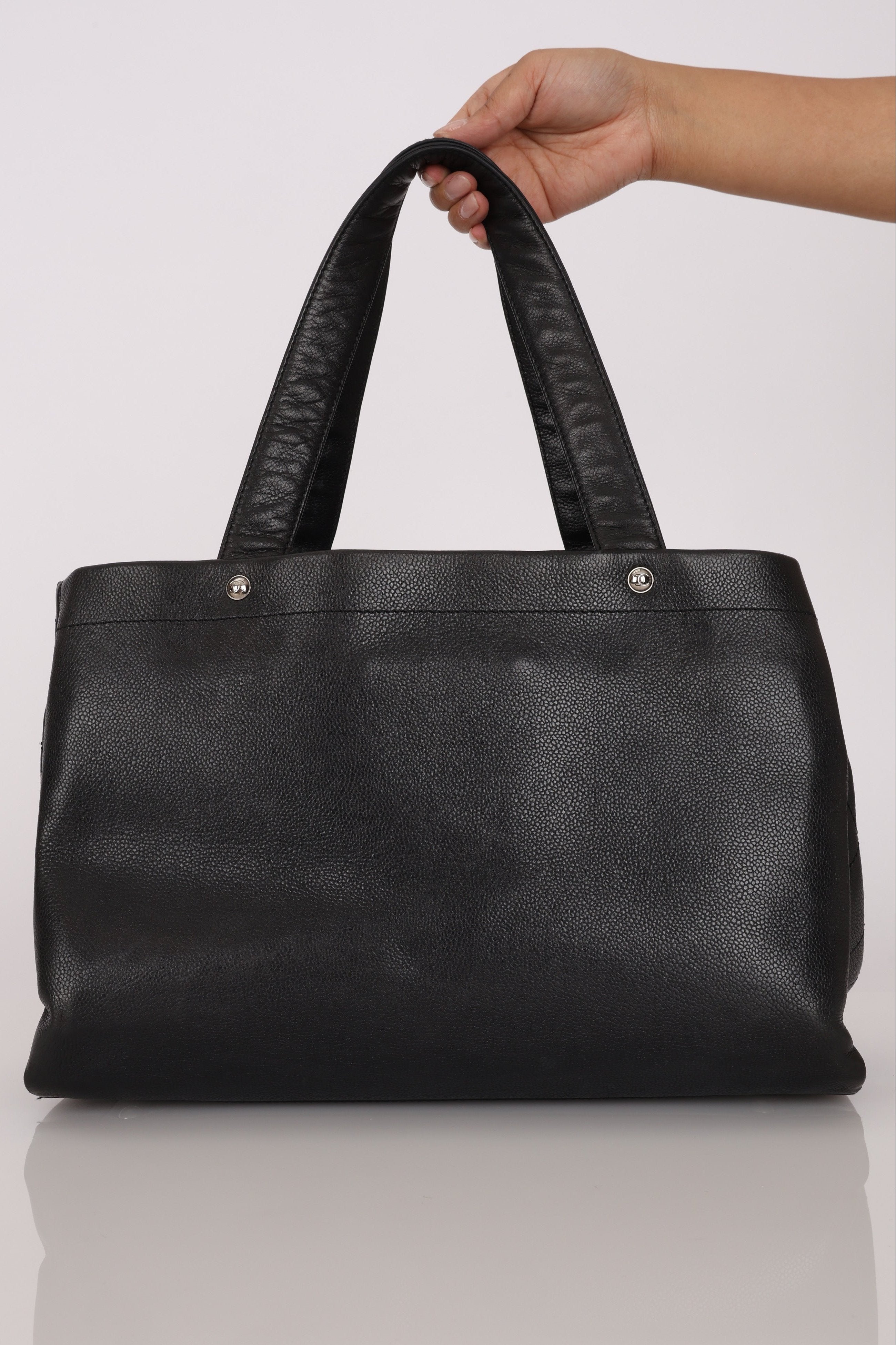 Chanel Ultimate Executive Tote Black Caviar SHW